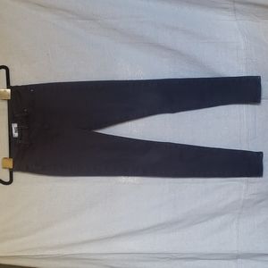 PAIGE Faded Black Ultra Skinny Jeans